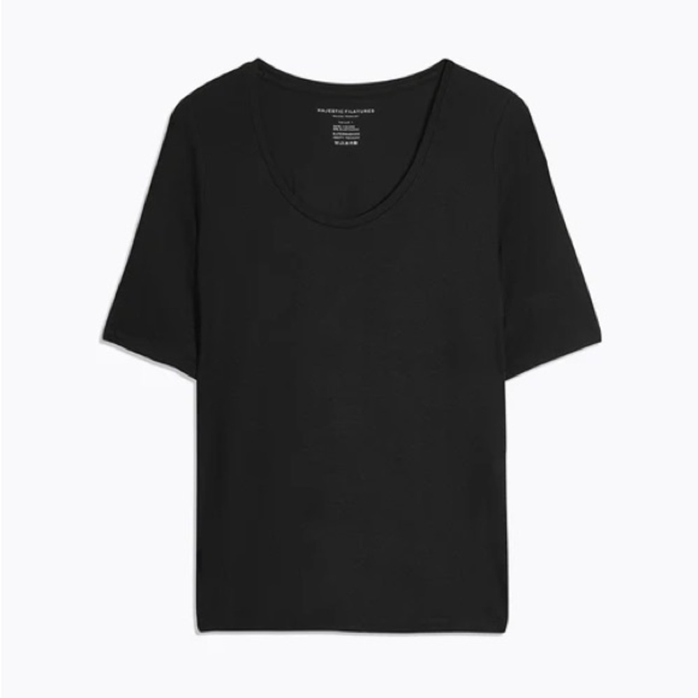 Classic Black Short Sleeve Women's Tee
